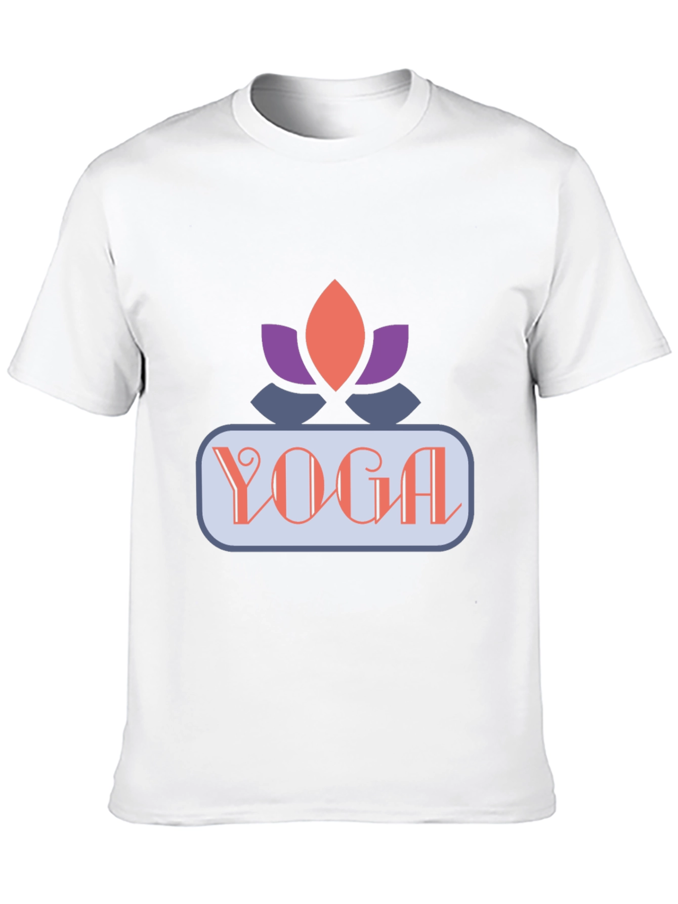 Yoga Lotus Graphic Tee - Black