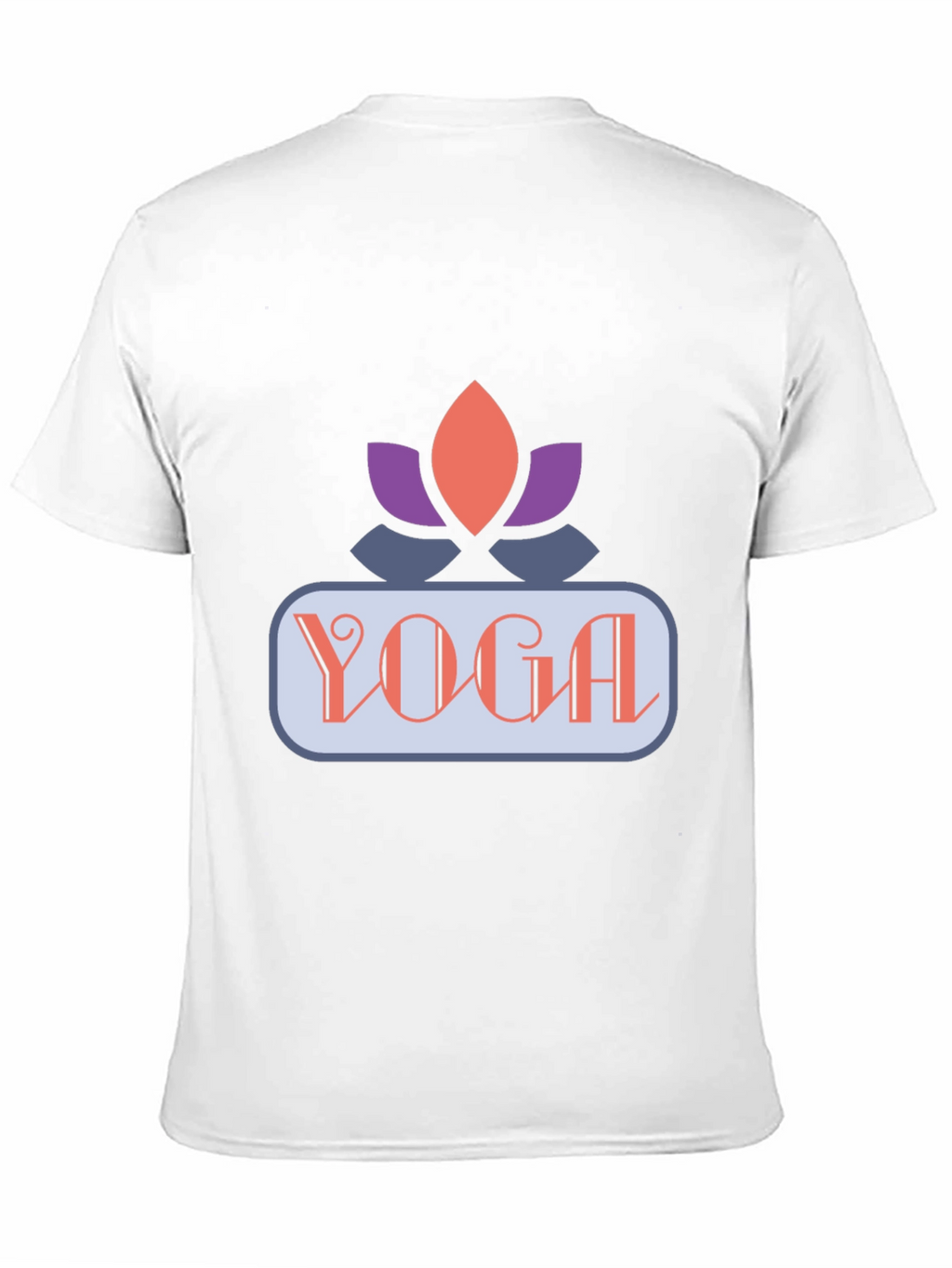 Yoga Lotus Graphic Tee - Black