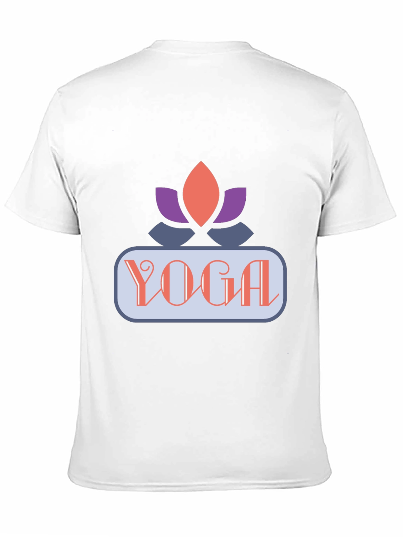 Yoga Lotus Graphic Tee - Black