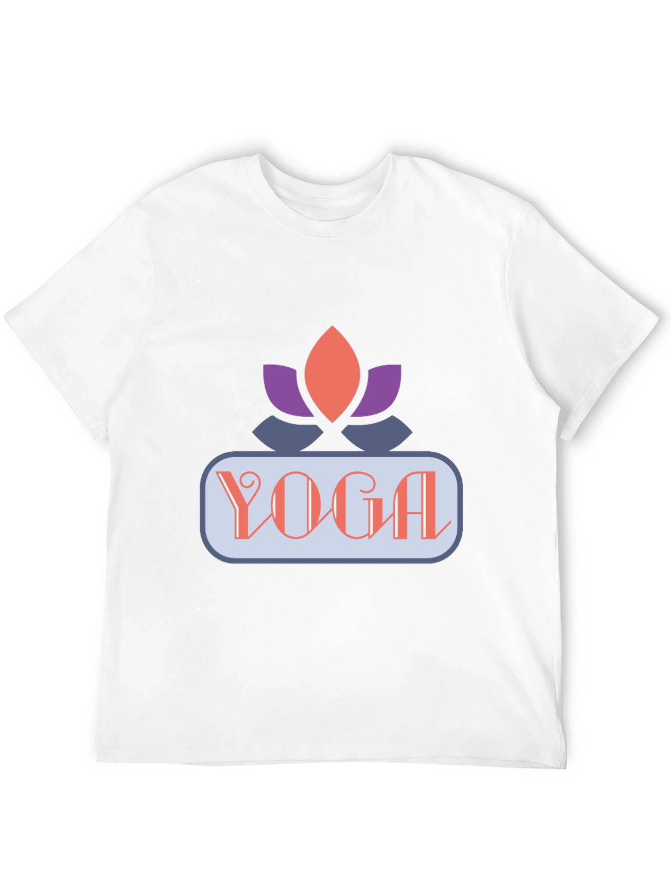 Yoga Lotus Graphic Tee - Black