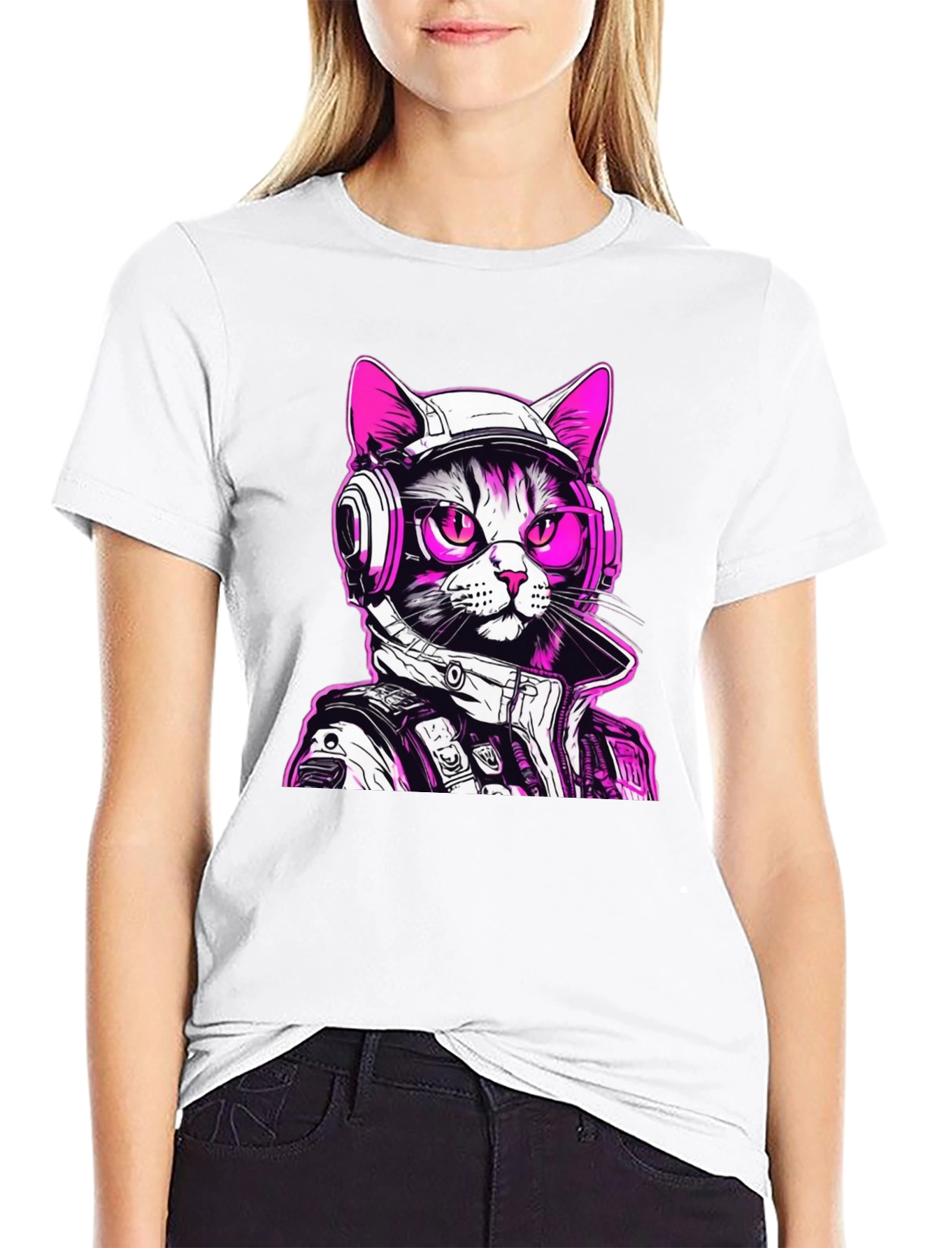 Cool Cat Graphic Tee