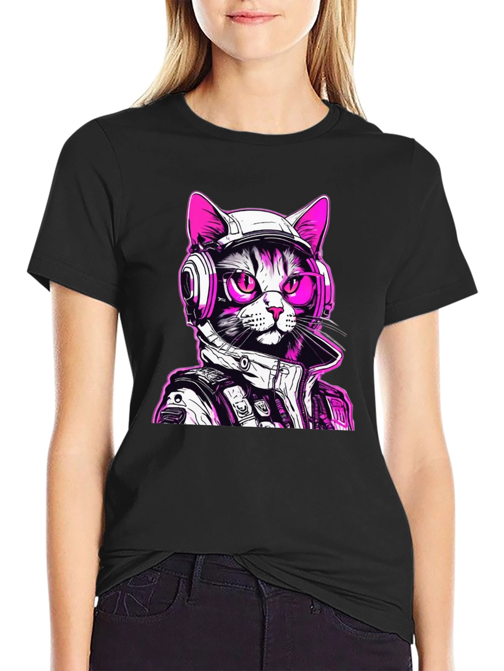 Cool Cat Graphic Tee