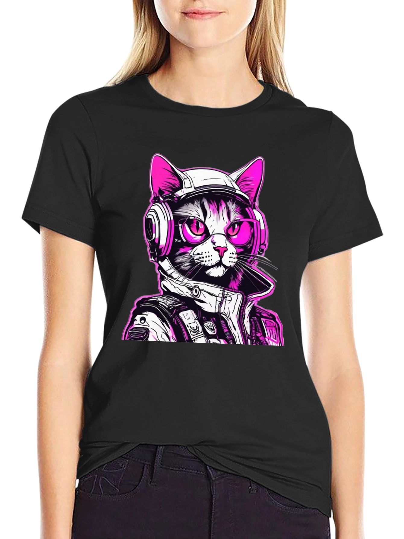 Cool Cat Graphic Tee