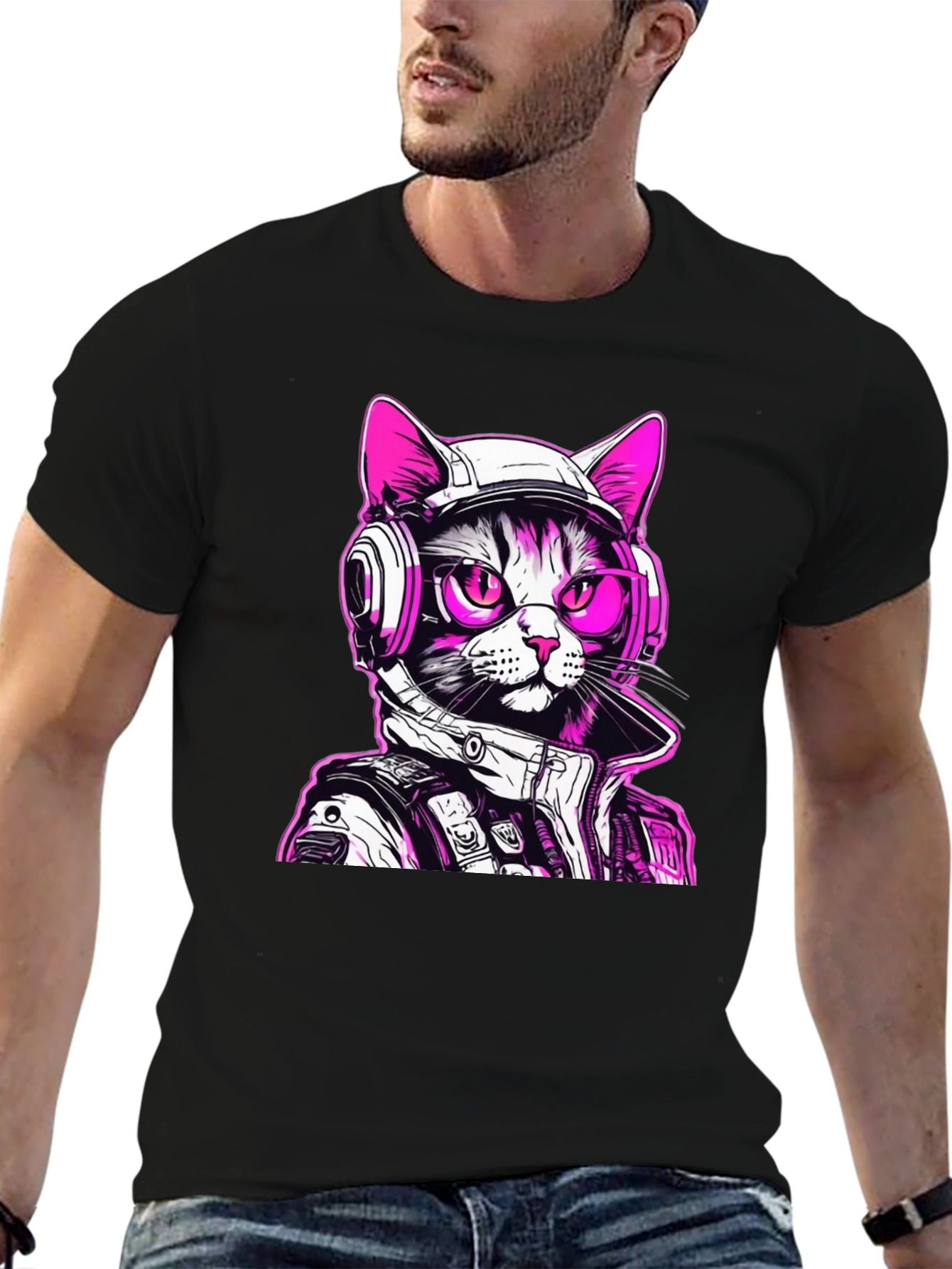 Cool Cat Graphic Tee