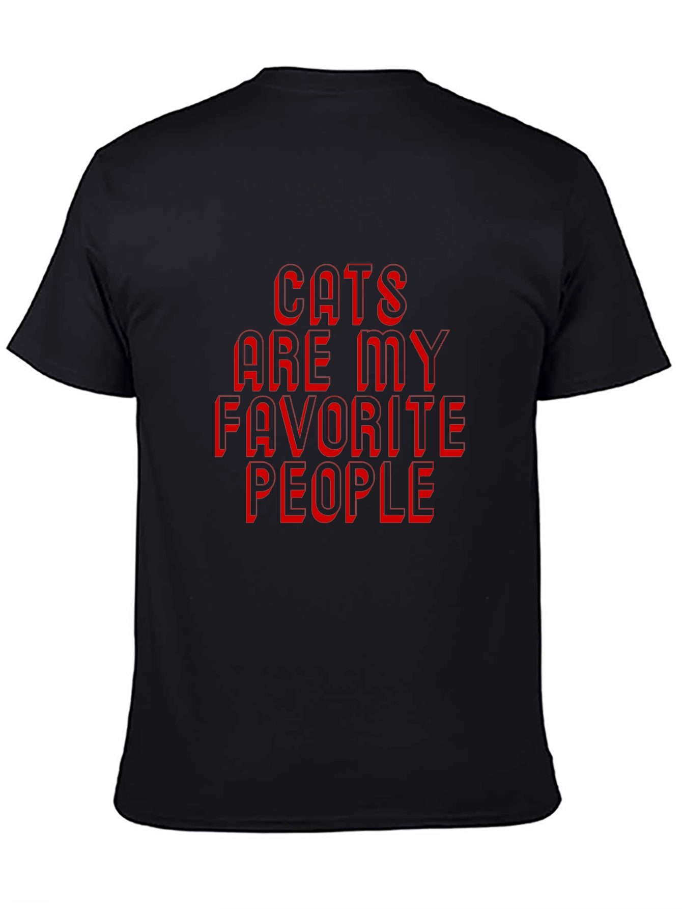 Cats Are My Favorite People T-Shirt