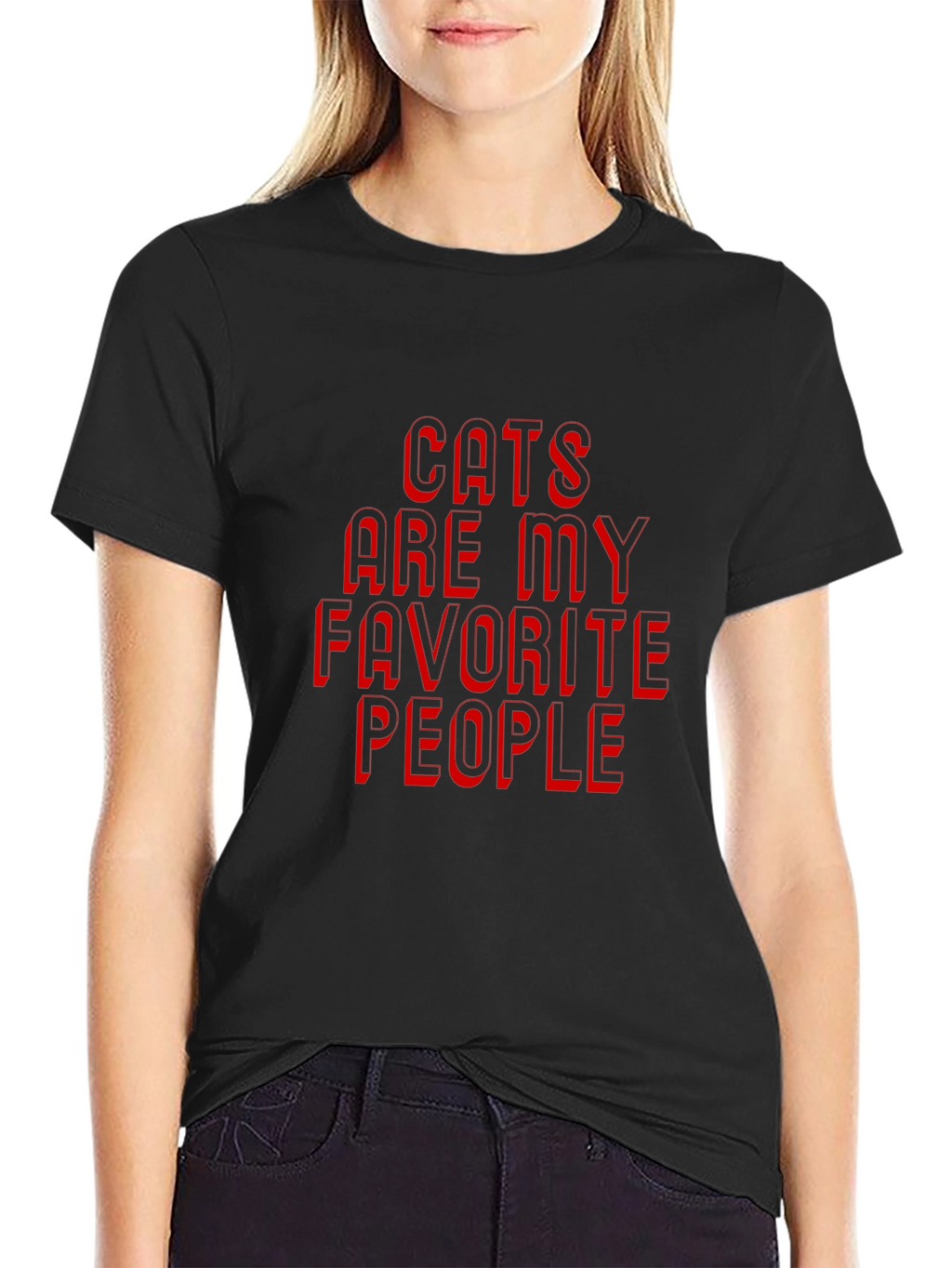 Cats Are My Favorite People T-Shirt
