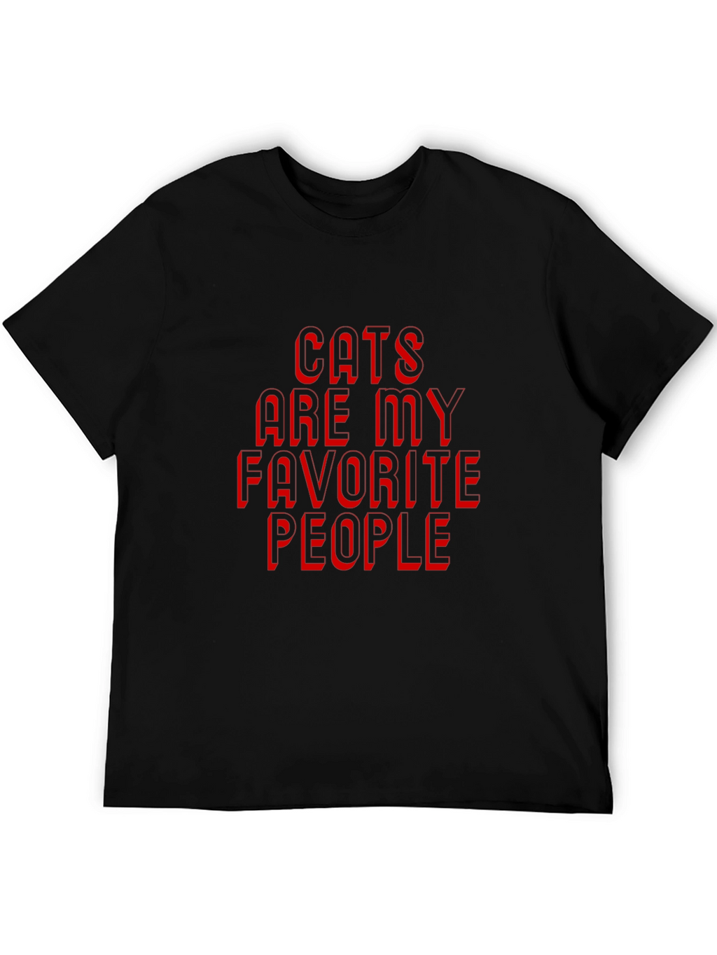 Cats Are My Favorite People T-Shirt
