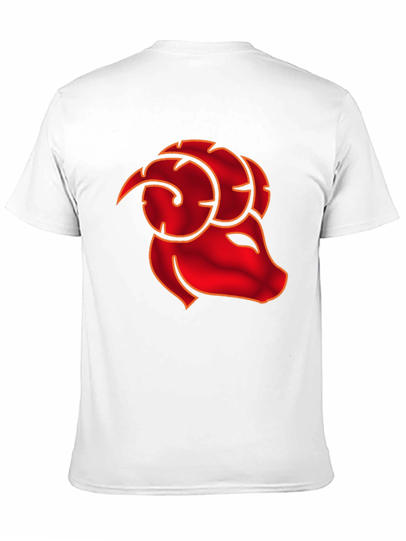 Aries Zodiac T-Shirt - Black Cotton Tee for Men