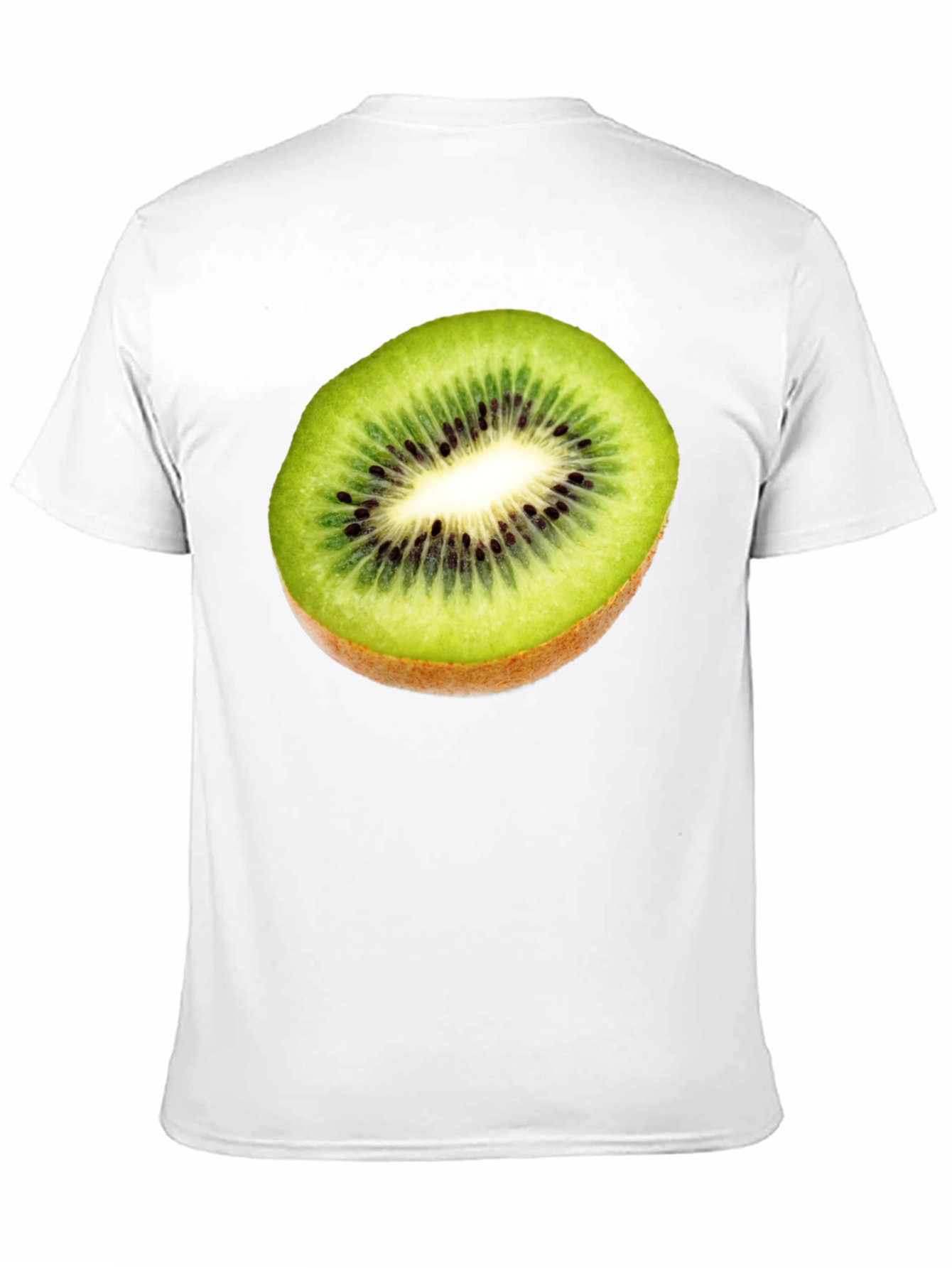 Kiwi Slice Graphic Tee - Fresh Fruit Shirt