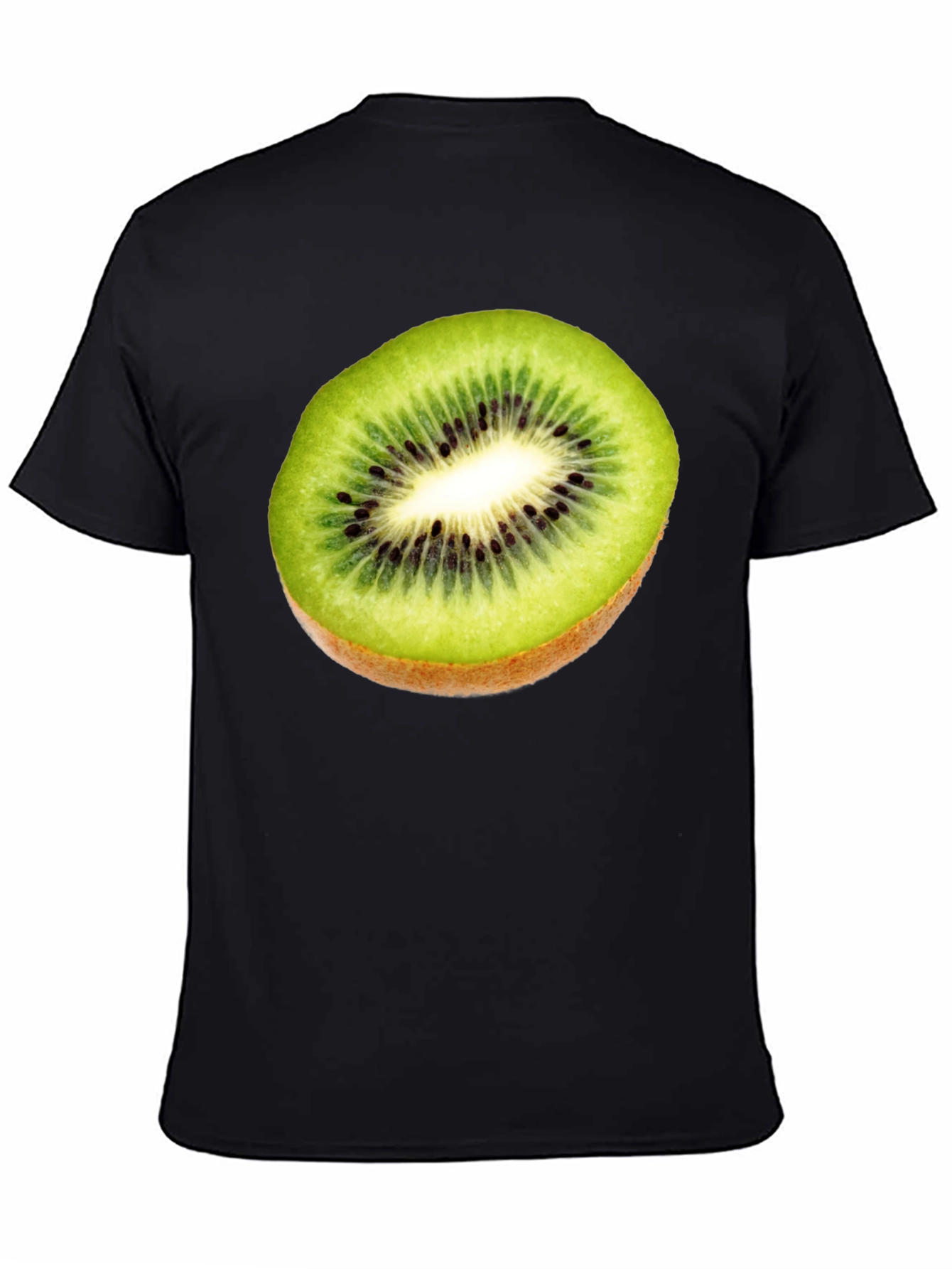 Kiwi Slice Graphic Tee - Fresh Fruit Shirt