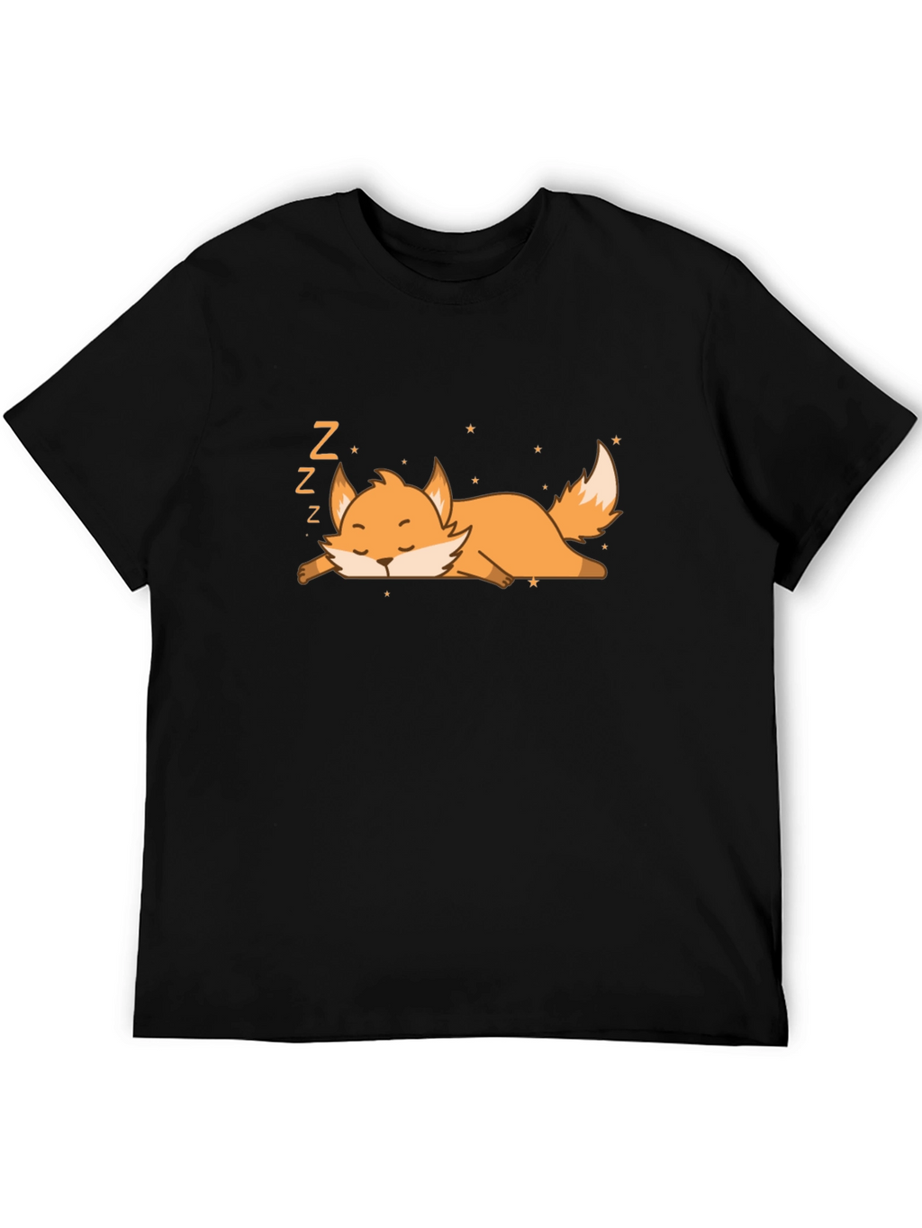 Cute Sleeping Fox Graphic T-Shirt - Unisex