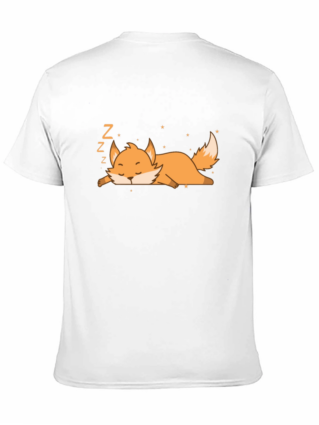 Cute Sleeping Fox Graphic T-Shirt - Unisex