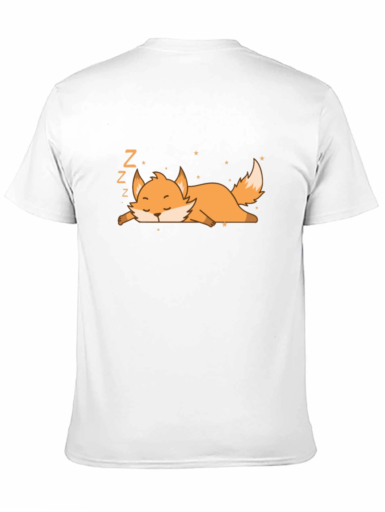 Cute Sleeping Fox Graphic T-Shirt - Unisex