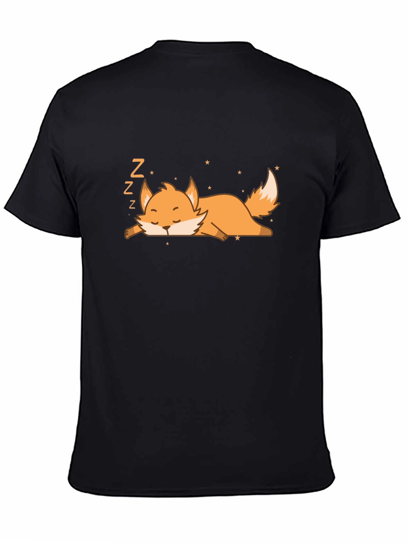 Cute Sleeping Fox Graphic T-Shirt - Unisex
