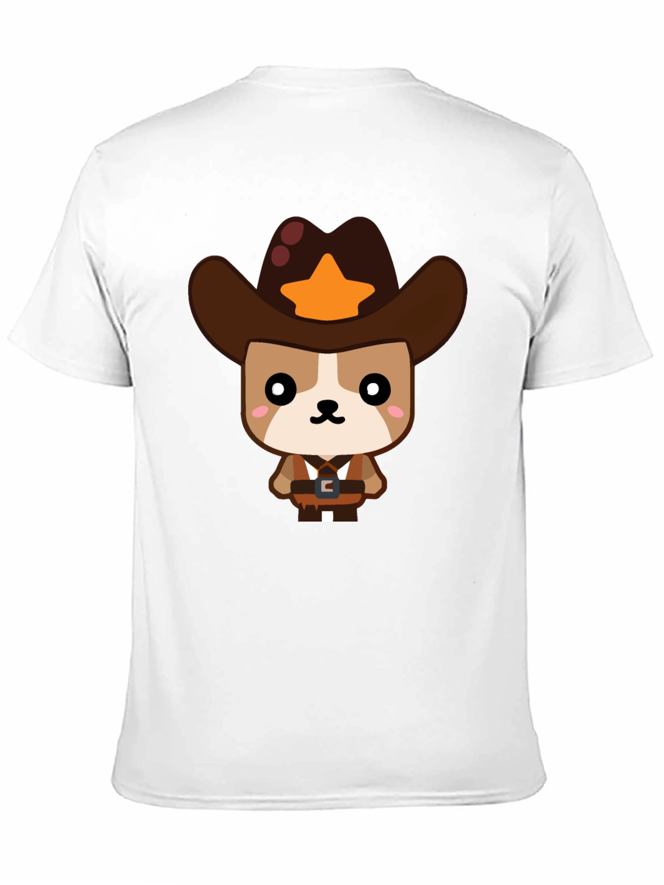Cowboy Dog Graphic T-Shirt