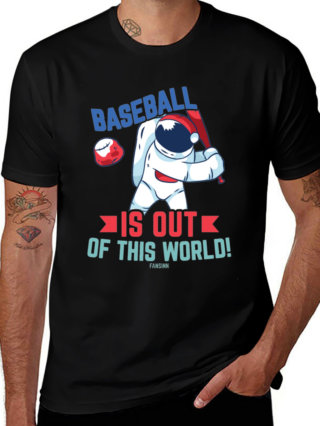Baseball Out Of This World T-Shirt