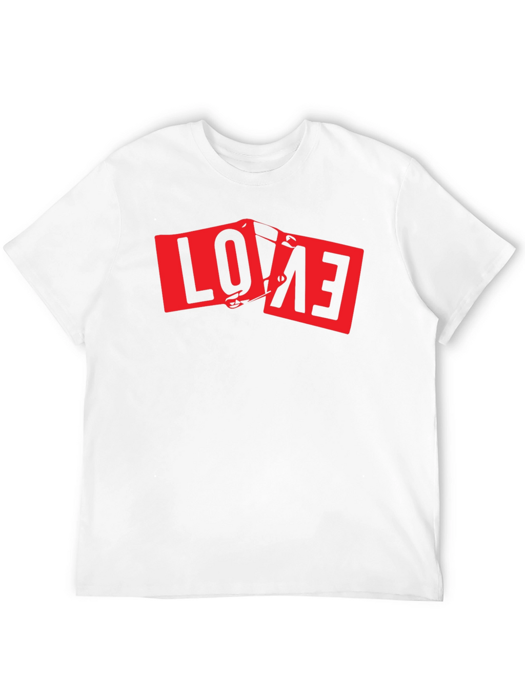 Love Graphic Tee - Mens Black T-Shirt