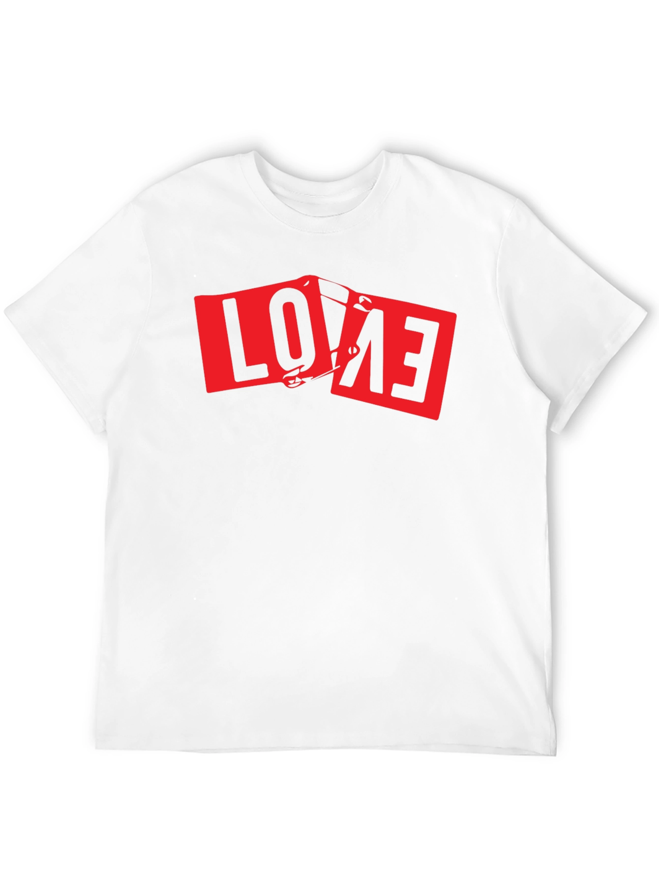 Love Graphic Tee - Mens Black T-Shirt