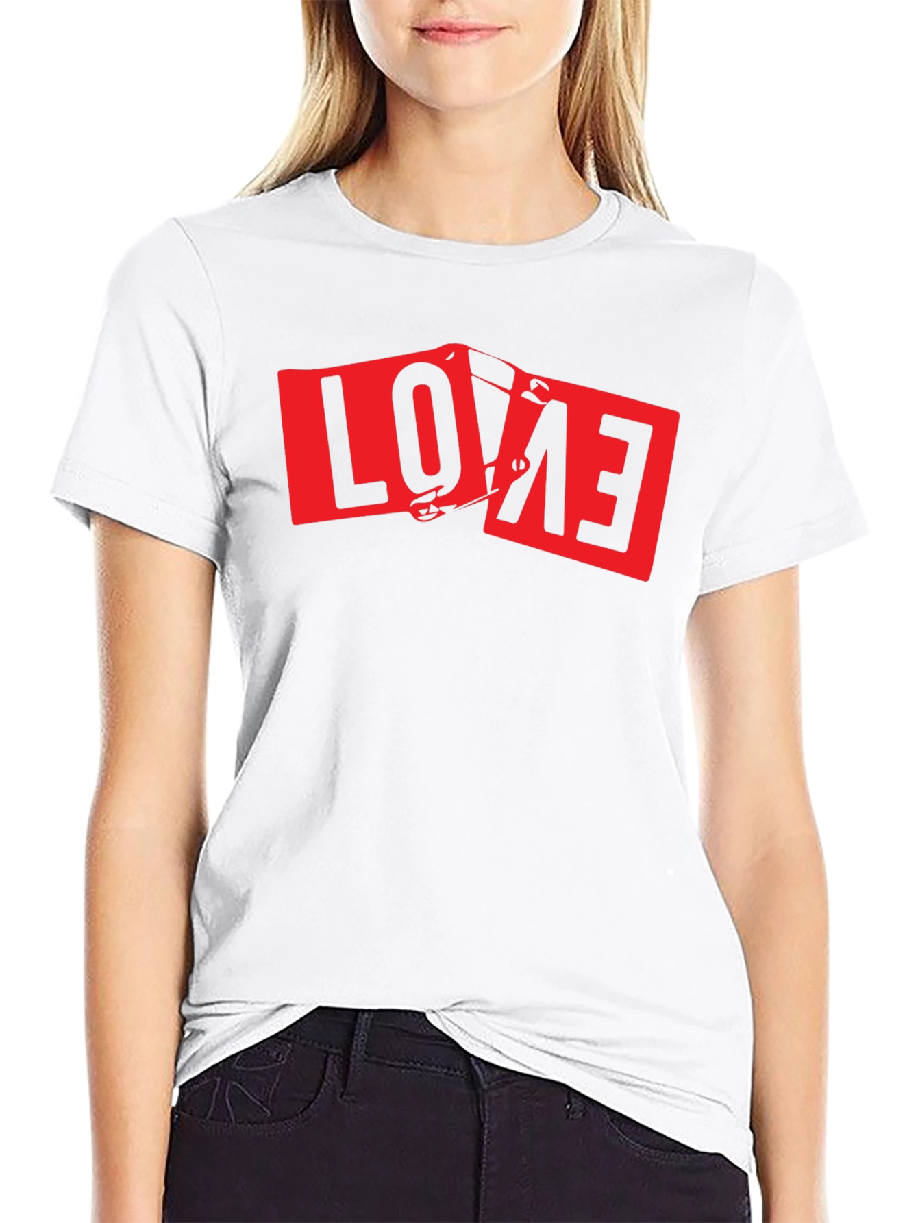 Love Graphic Tee - Mens Black T-Shirt