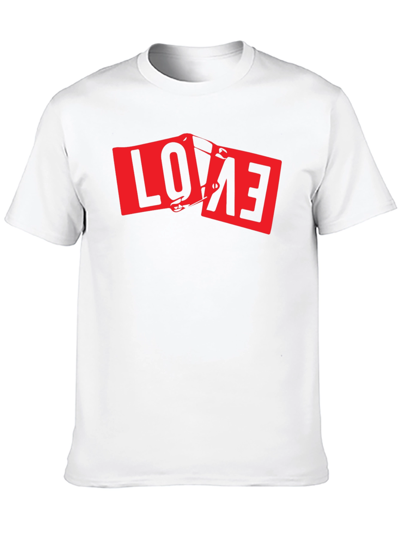 Love Graphic Tee - Mens Black T-Shirt