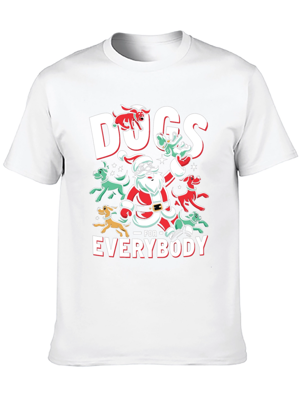 Dogs for Everybody Christmas T-Shirt