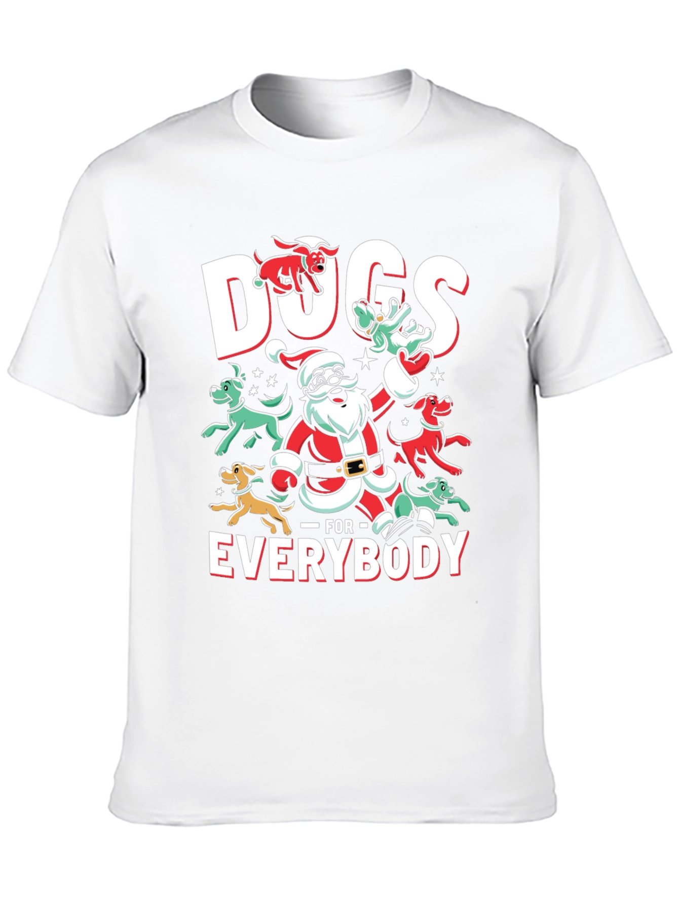 Dogs for Everybody Christmas T-Shirt