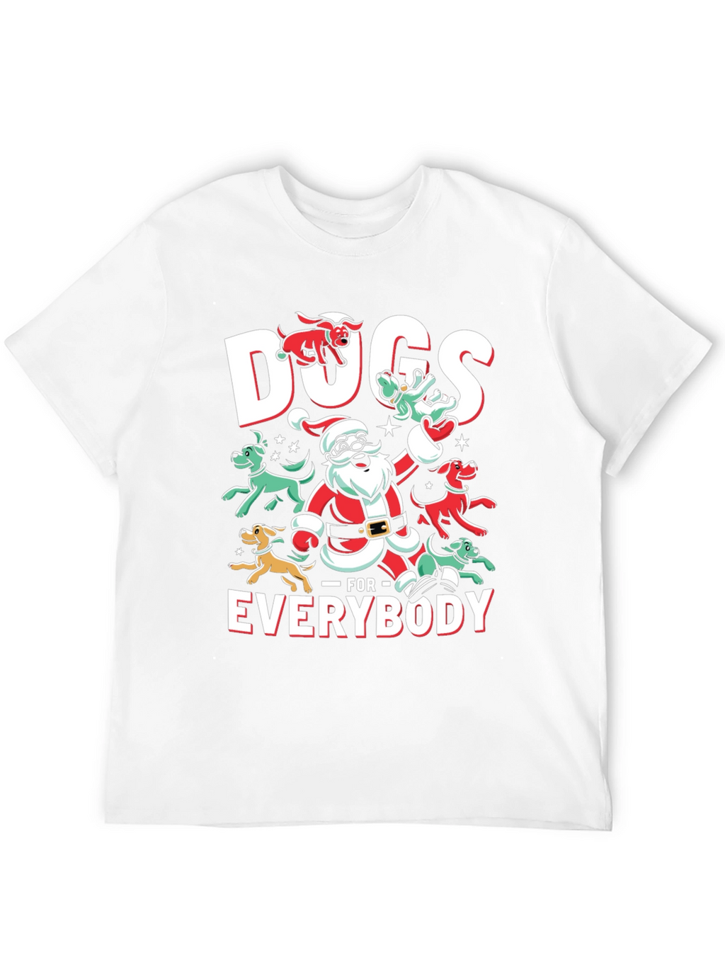 Dogs for Everybody Christmas T-Shirt