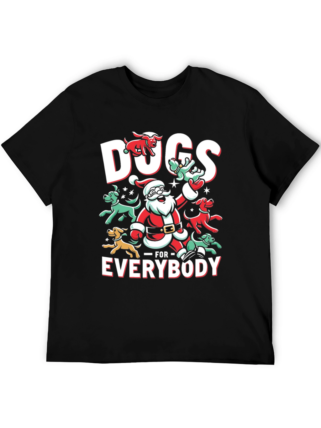 Dogs for Everybody Christmas T-Shirt