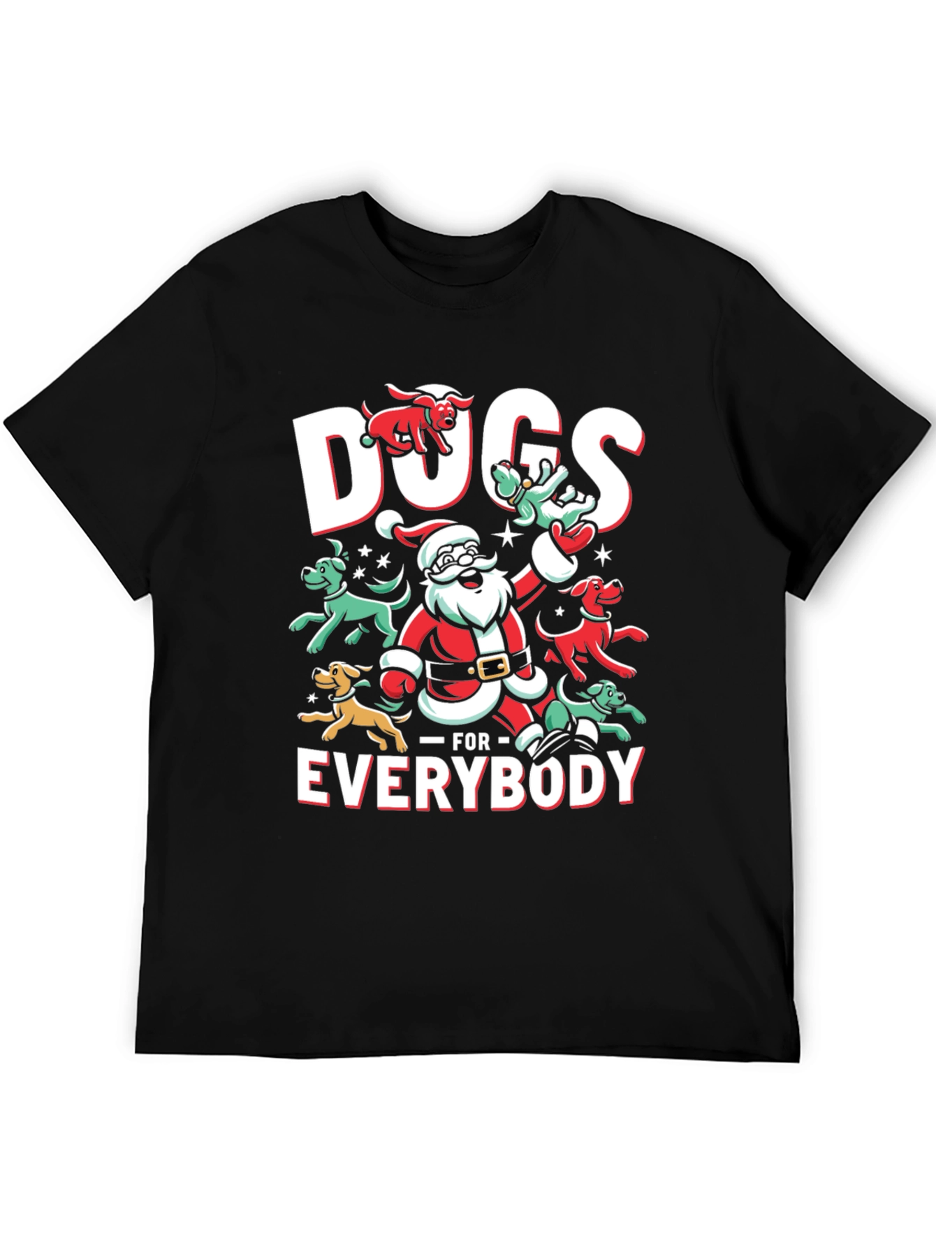 Dogs for Everybody Christmas T-Shirt