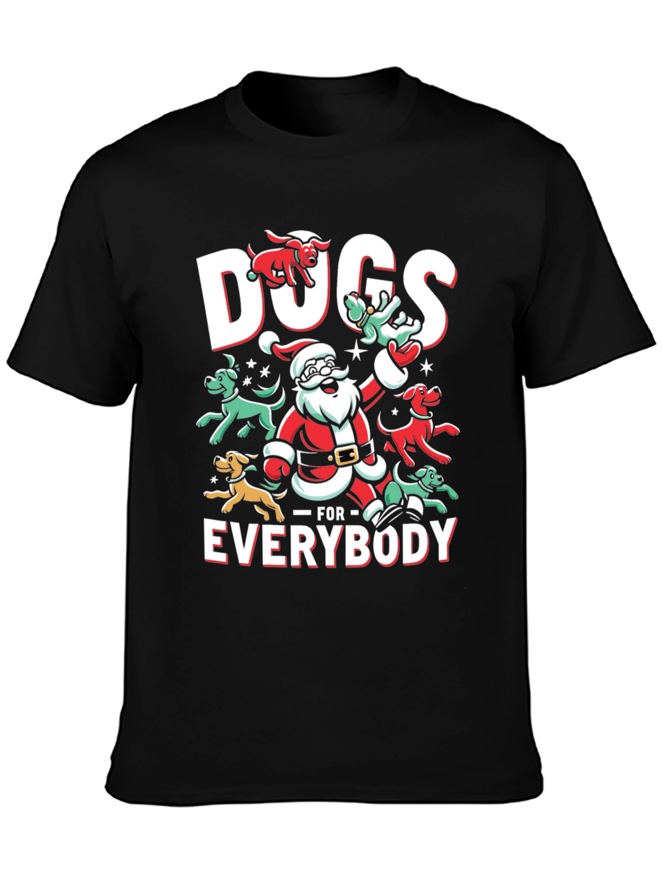 Dogs for Everybody Christmas T-Shirt