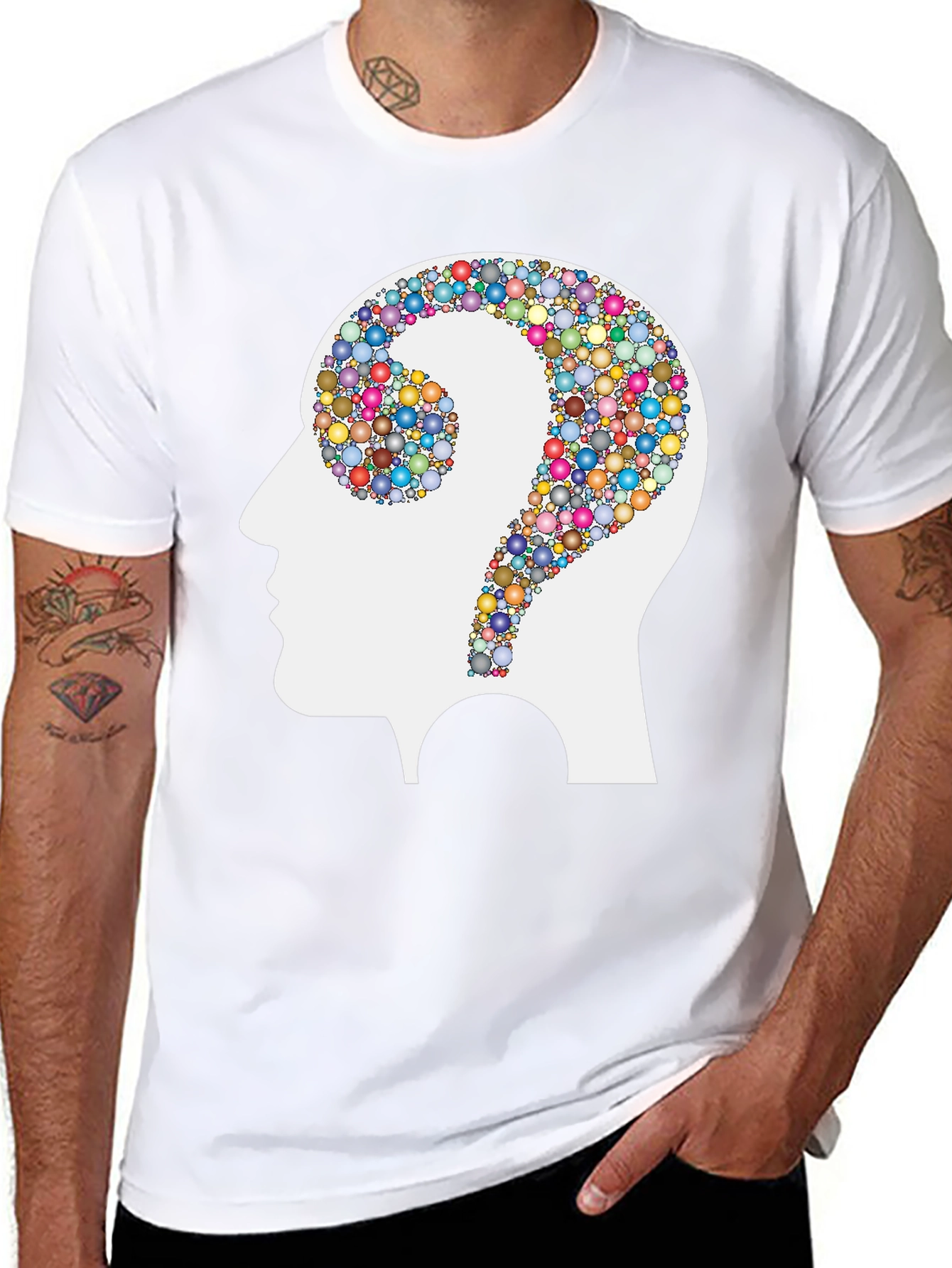 Colorful Mind T-Shirt - Question Everything!