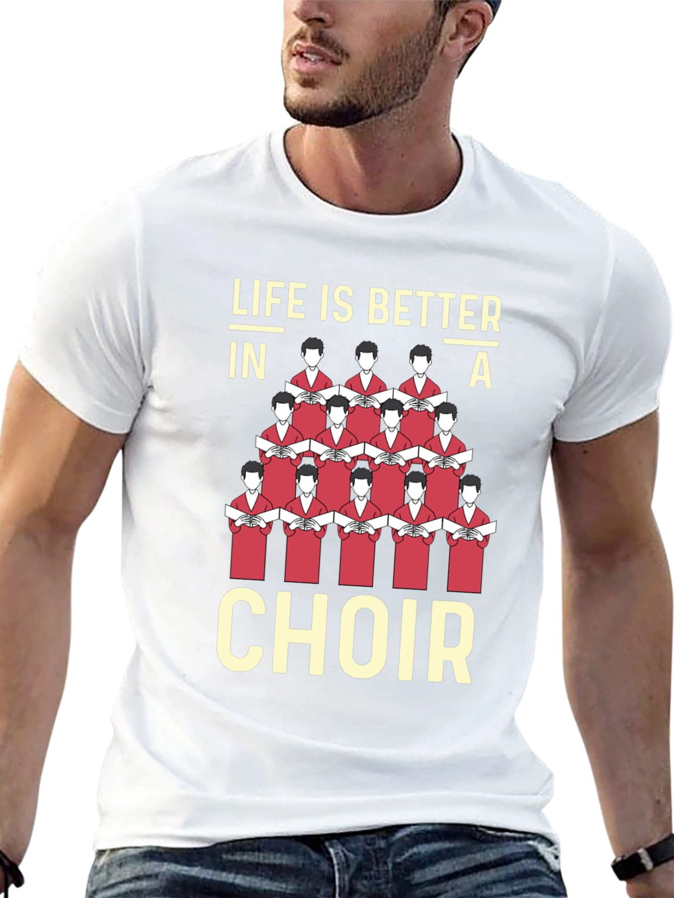 Life is Better in a Choir Graphic Tee