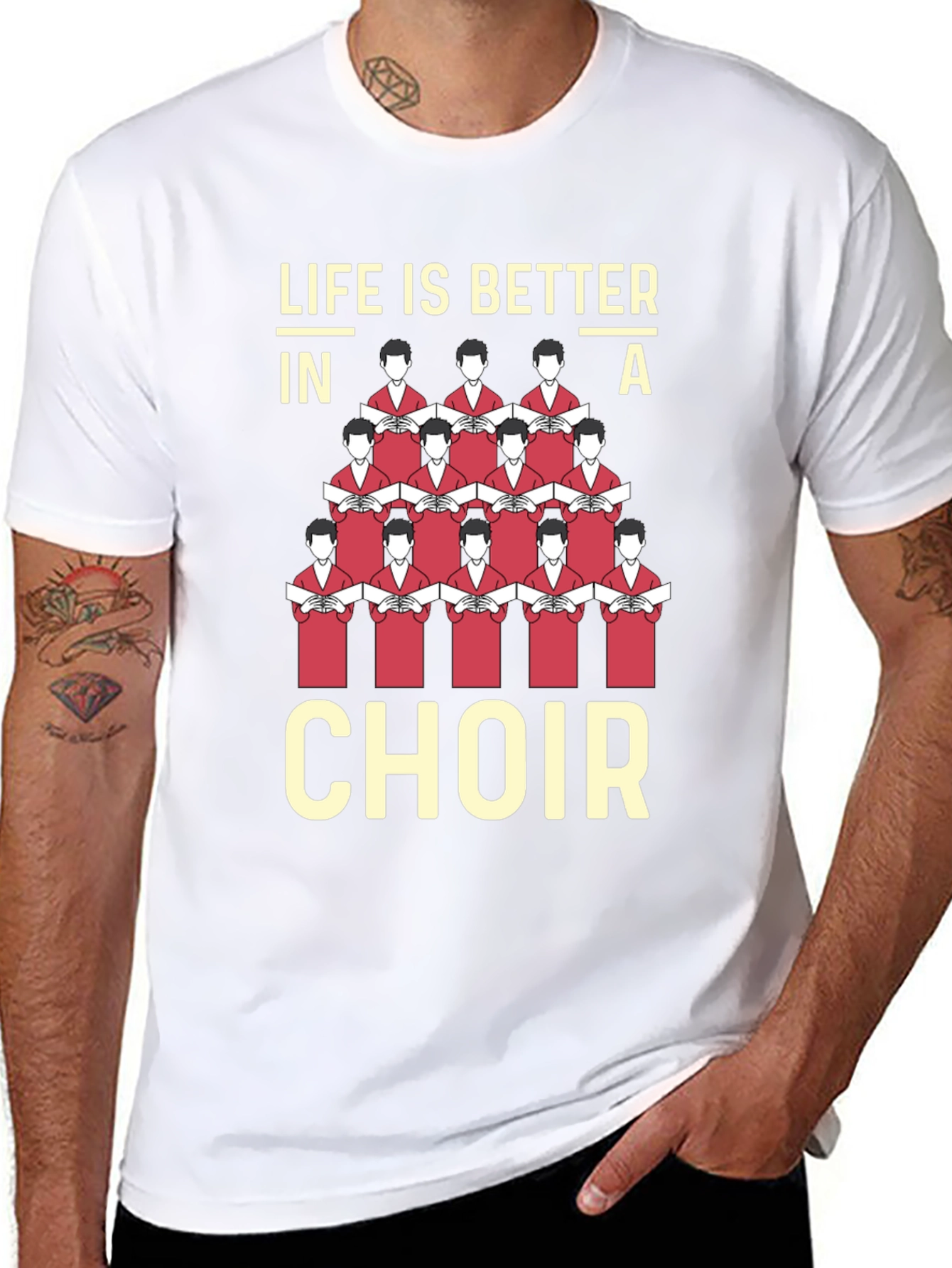 Life is Better in a Choir Graphic Tee