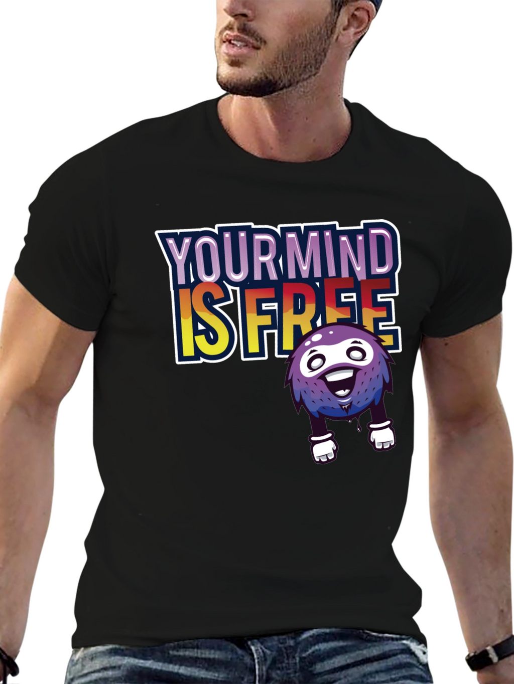 Your Mind Is Free Graphic Tee