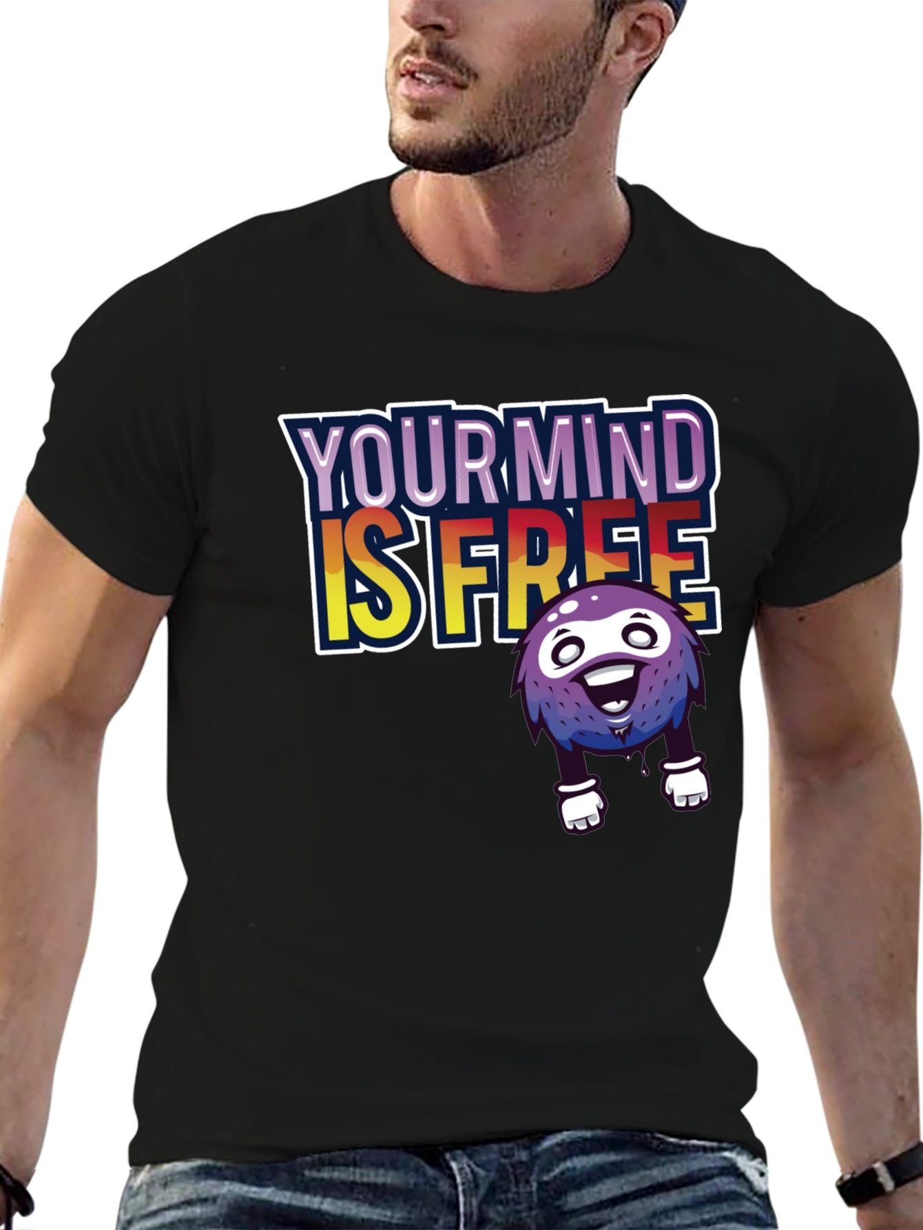 Your Mind Is Free Graphic Tee