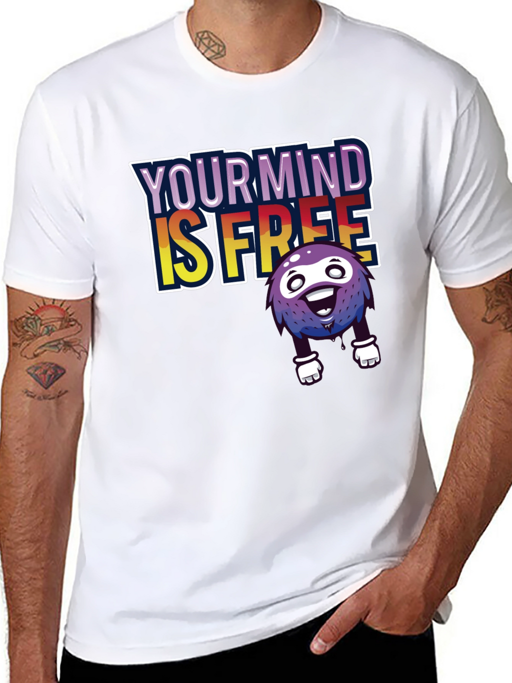 Your Mind Is Free Graphic Tee