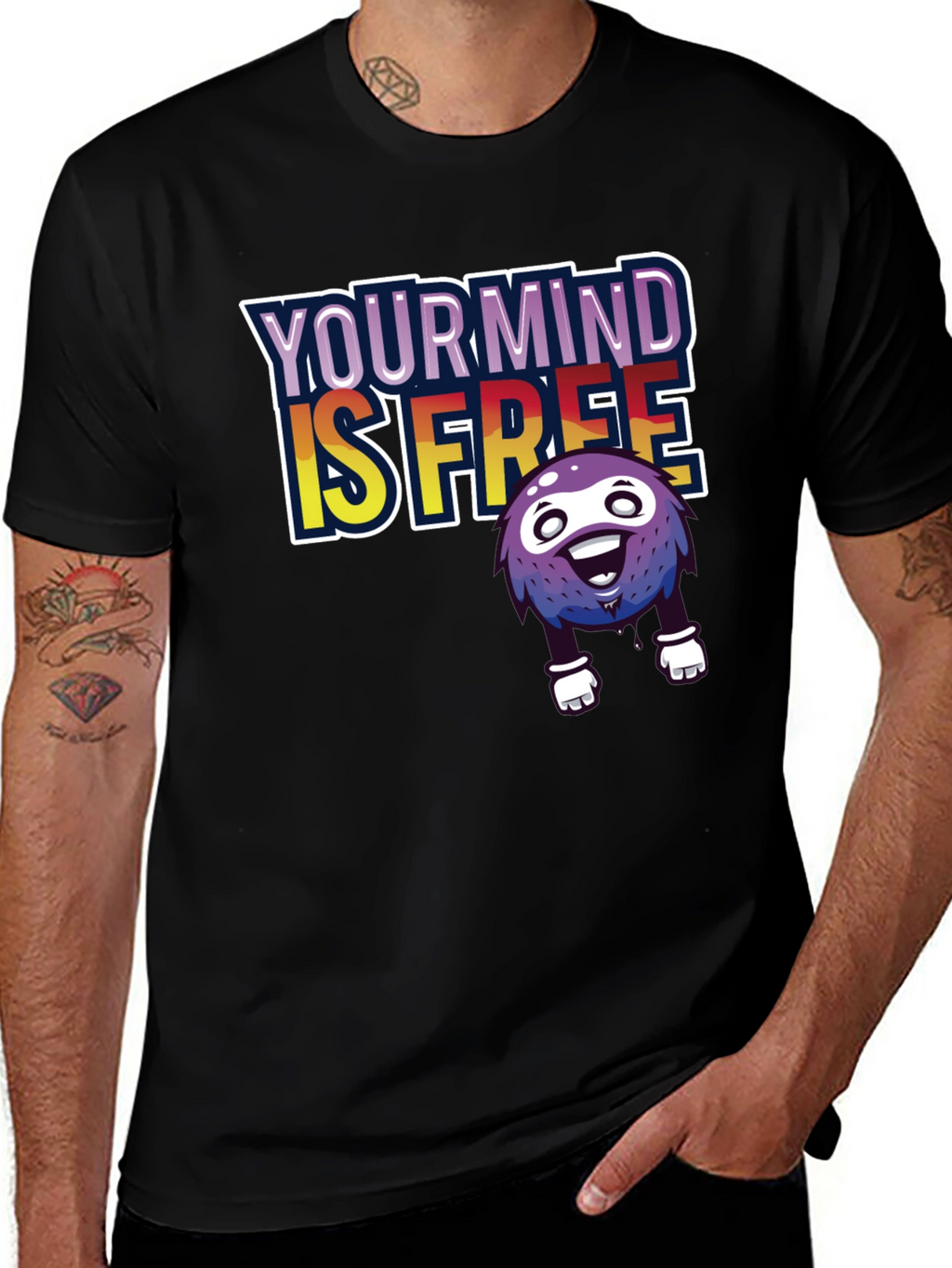 Your Mind Is Free Graphic Tee
