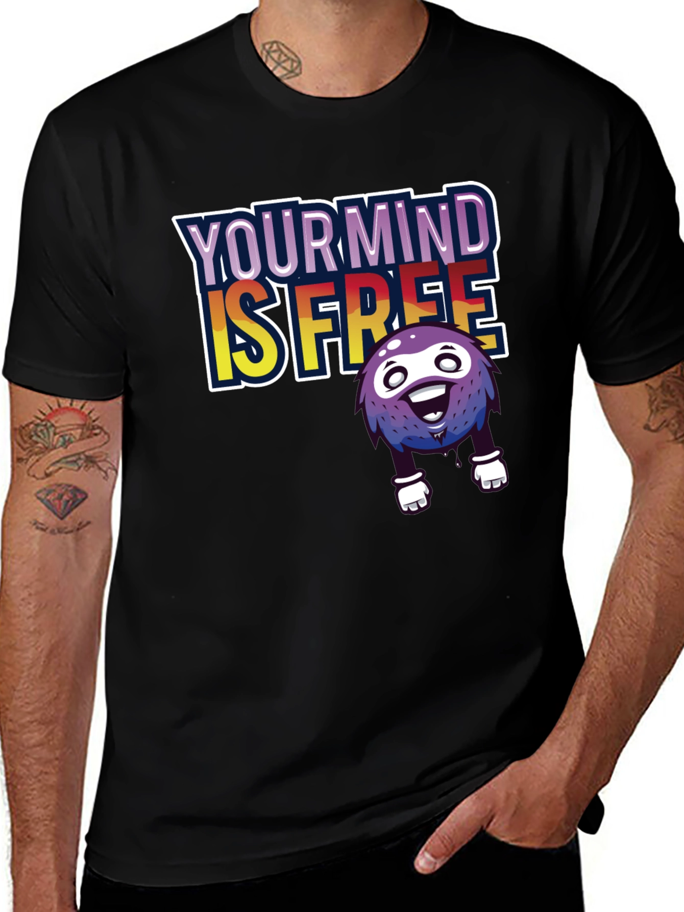 Your Mind Is Free Graphic Tee
