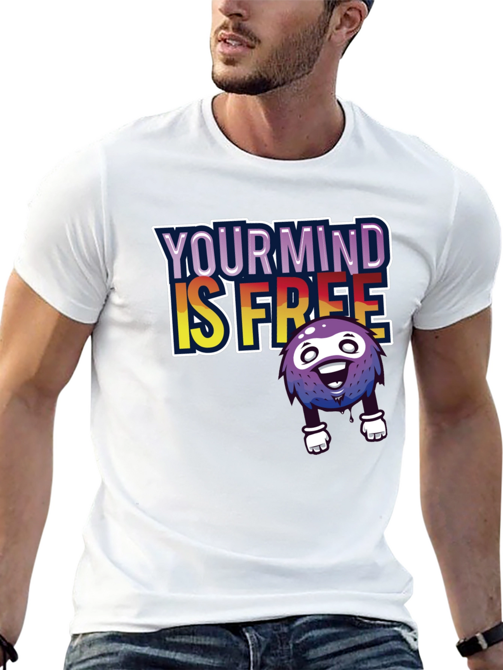 Your Mind Is Free Graphic Tee