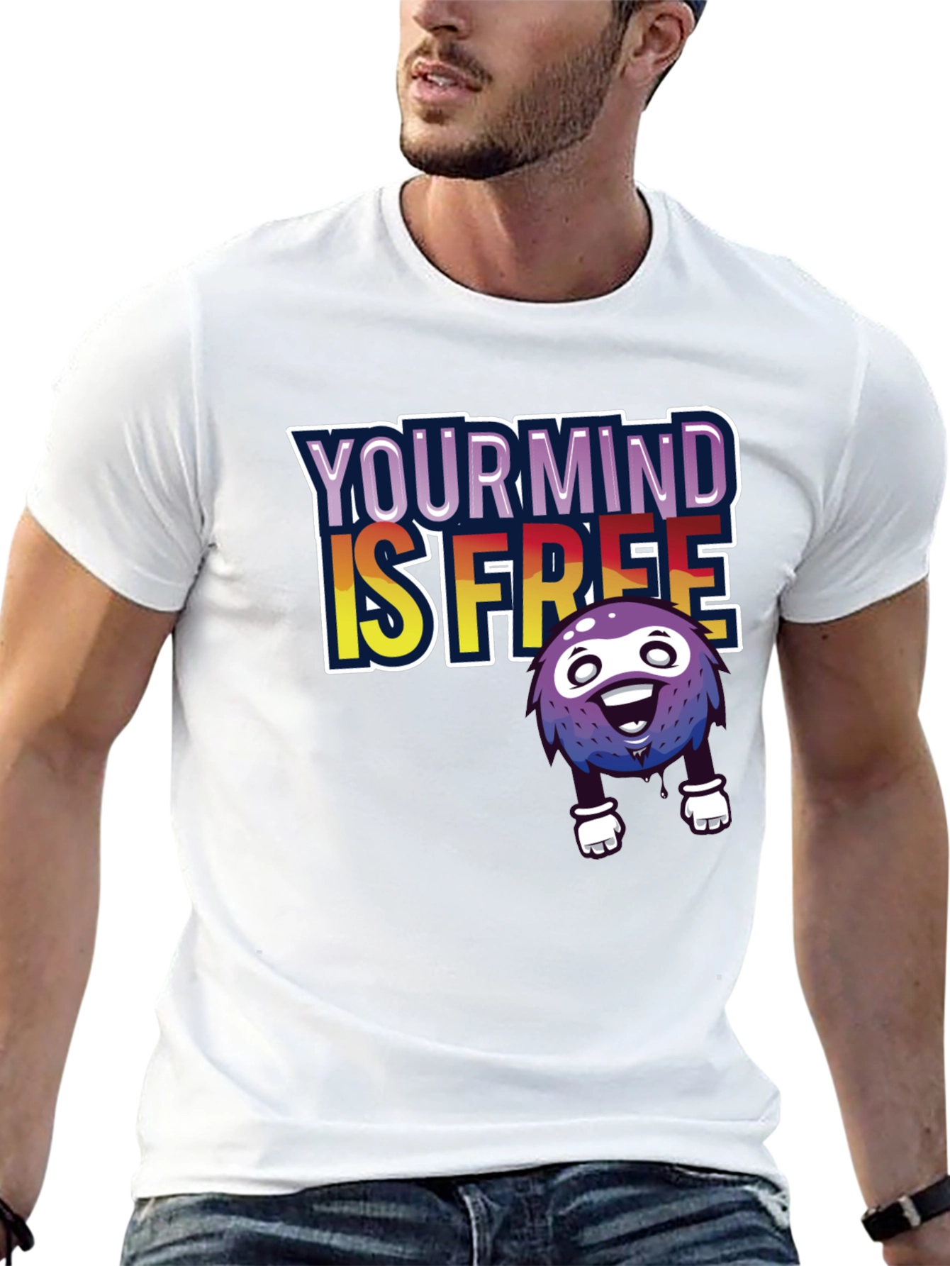 Your Mind Is Free Graphic Tee