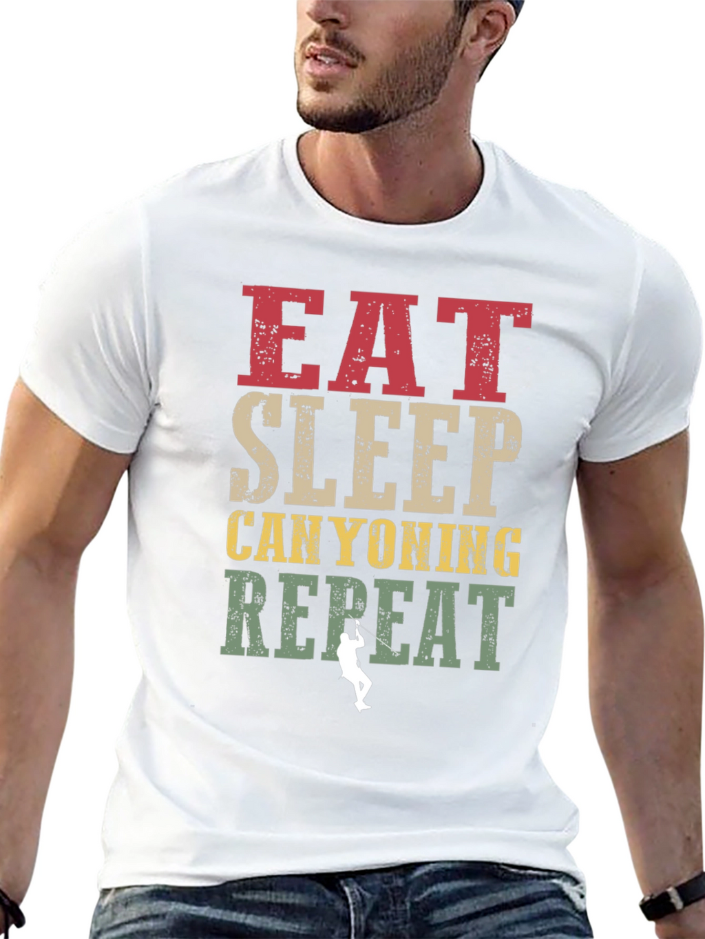 Eat Sleep Canyoning Repeat T-Shirt