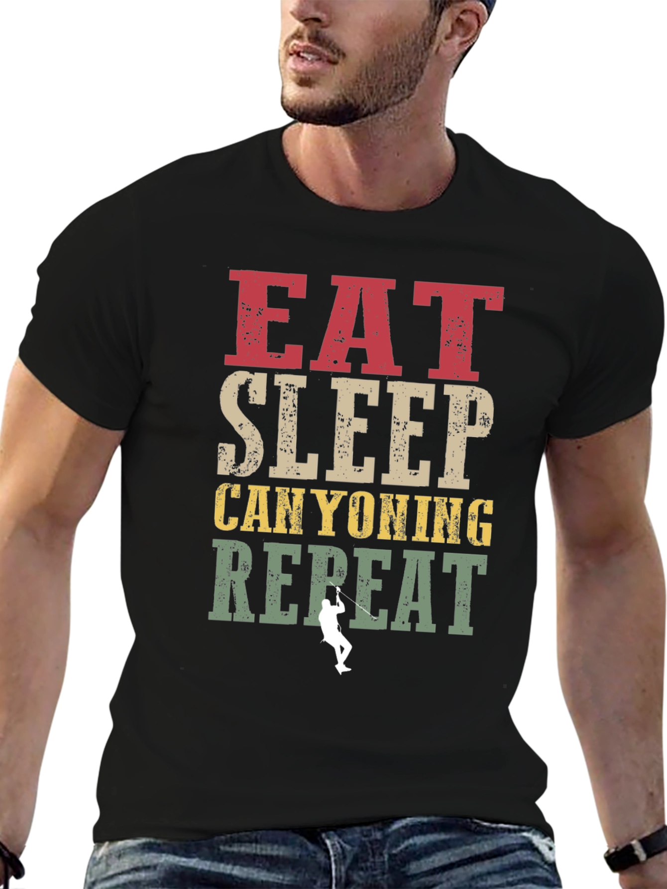 Eat Sleep Canyoning Repeat T-Shirt