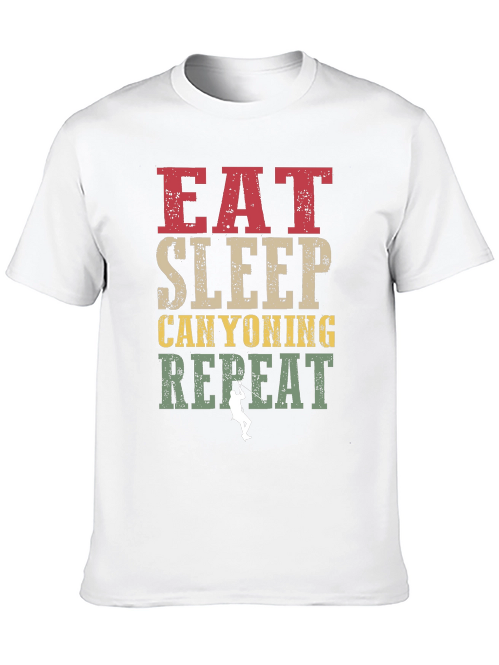 Eat Sleep Canyoning Repeat T-Shirt