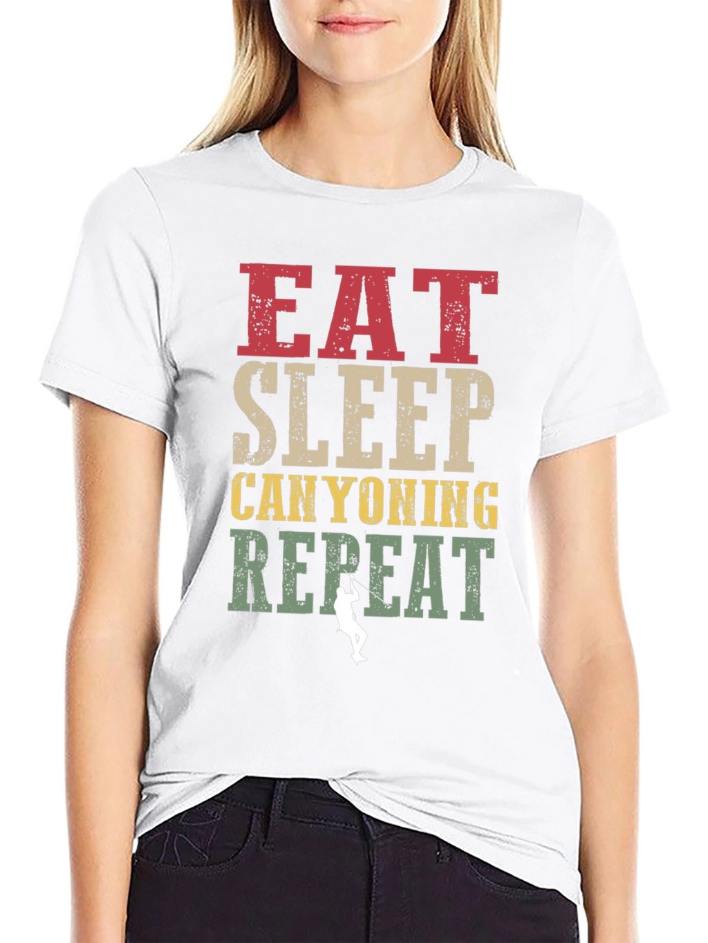 Eat Sleep Canyoning Repeat T-Shirt