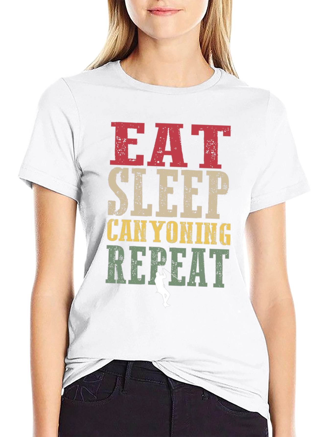 Eat Sleep Canyoning Repeat T-Shirt