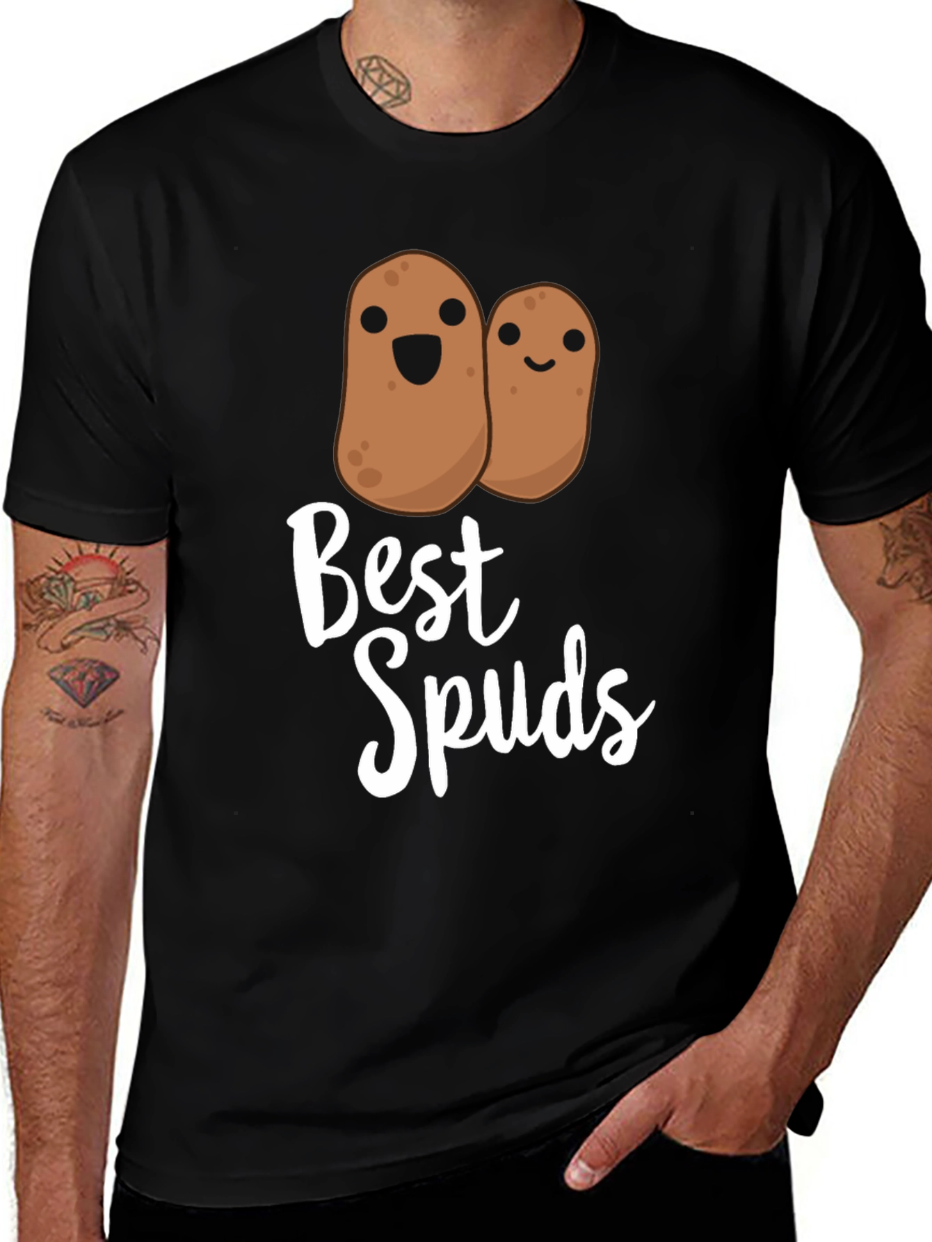 Best Spuds T-Shirt - Funny Potato Graphic Tee