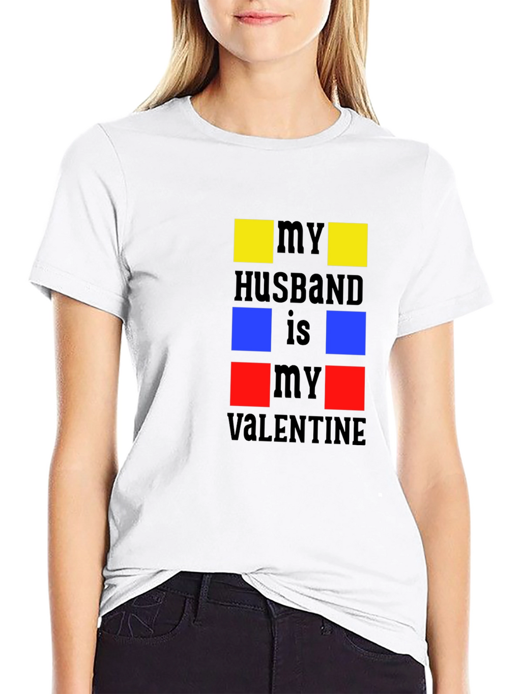 My Husband is My Valentine Graphic T-Shirt