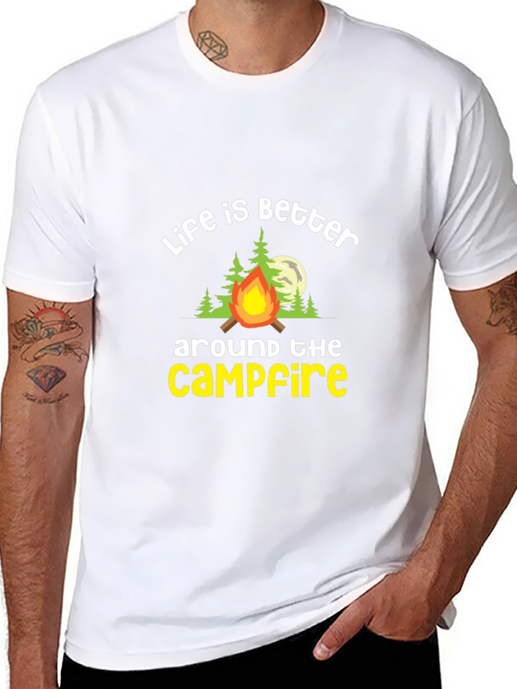 Life is Better Around The Campfire Tee