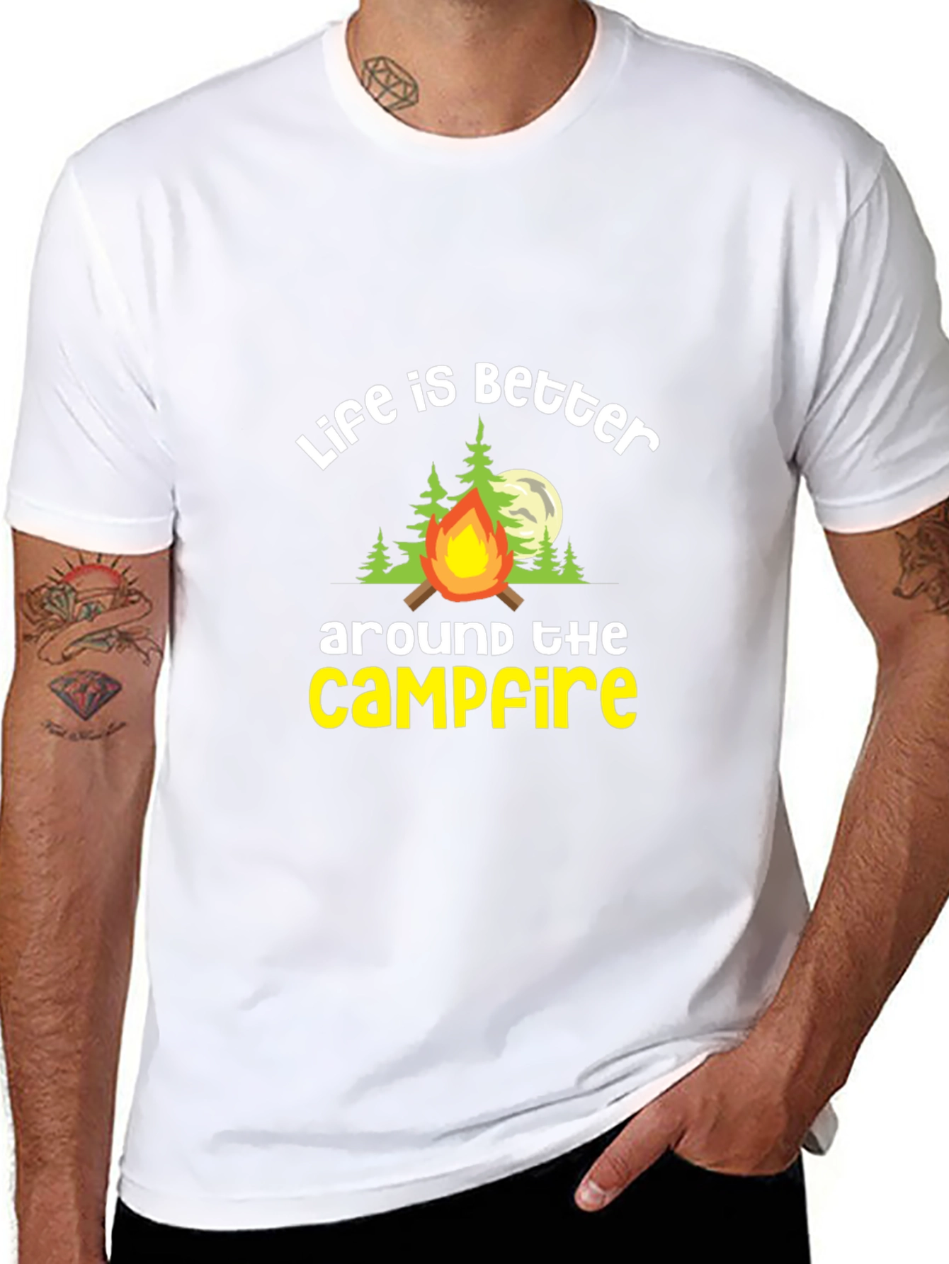 Life is Better Around The Campfire Tee