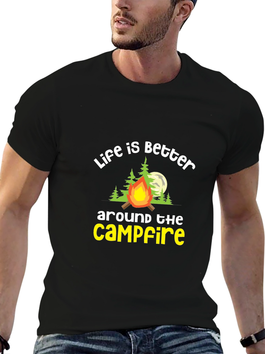 Life is Better Around The Campfire Tee